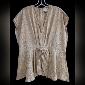 Sachin + Babi Graham Polka Dot Blouse Size Large